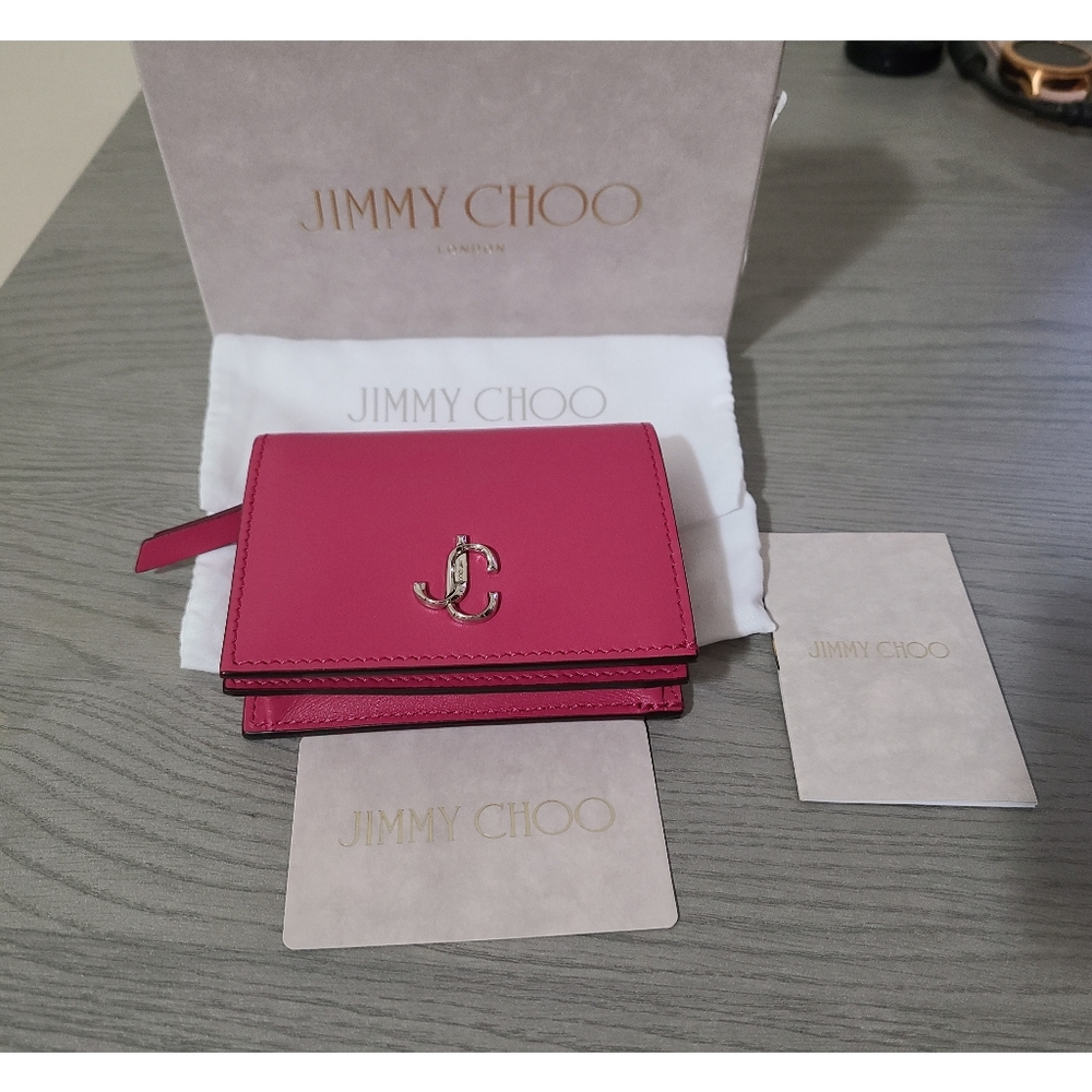 Authentic Jimmy Choo Small Wallet - Picture 3 of 11